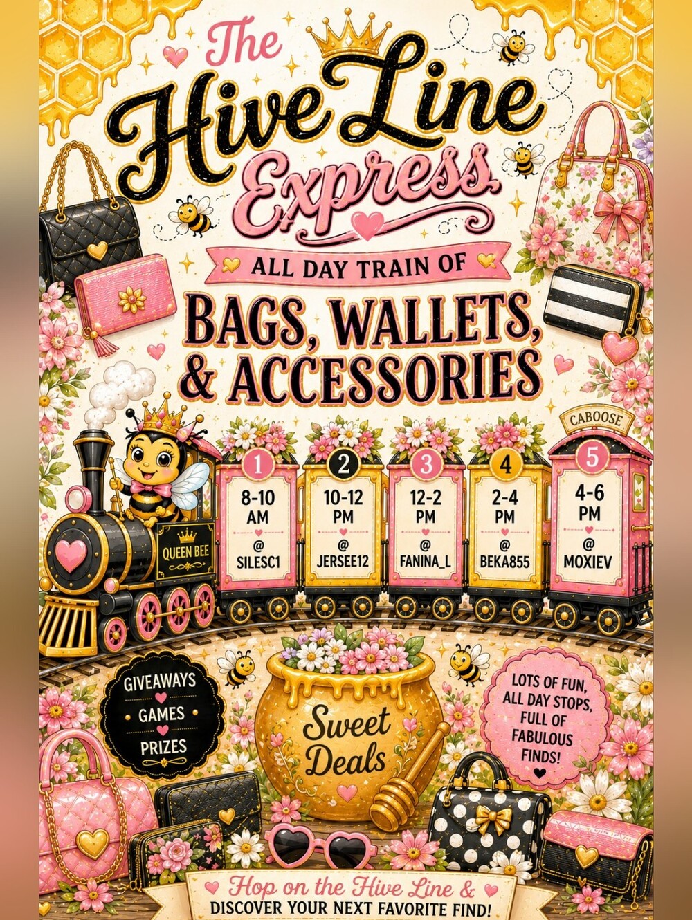 The Hive Line Express Train-Bags, Wallets & Accessories